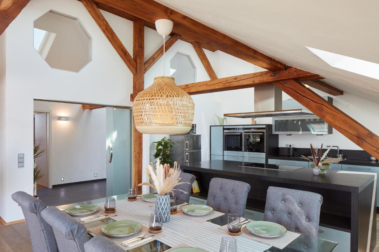 Apartment ⸨⸩ Sunset Penthouse: Messe - Siemens - Db - Man ⸨⸩ Nuremberg
